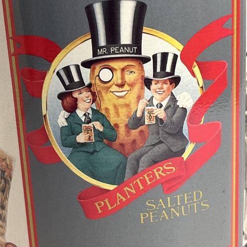 Vintage Planters Mr Peanut Advertising Tin - Picture 5 of 14