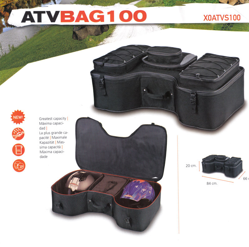 Sac arrière SHAD Quad ATVBAG 100 pour protéger vos affaires de la poussière