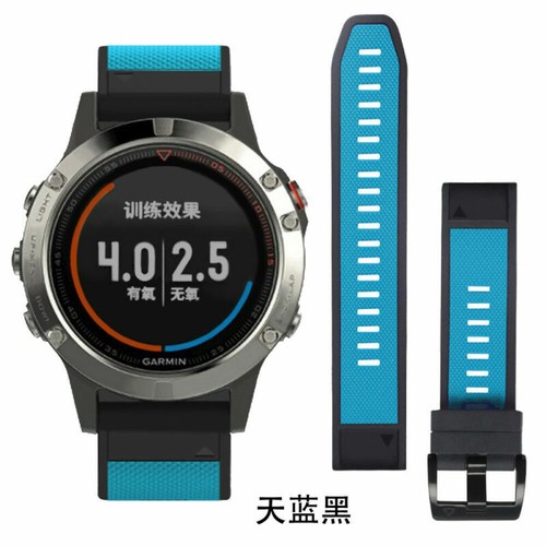 Quick Fit Sportowa silikonowa bransoletka do Garmin Fenix 3HR 7/7X/7S 6/6X/6S Pro 5/5X/5S - Zdjęcie 288 z 316