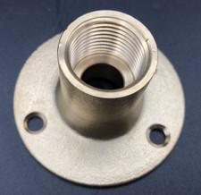 Wallplate Boss 1/2" for Garden Bib Tap Wall Plate 15mm Copper Pipe - UK STOCK