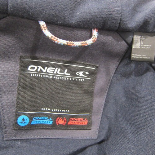 Giacca grigia O'Neill donna taglia S con cappuccio pelliccia sintetica sci snowboard - Foto 10 di 14