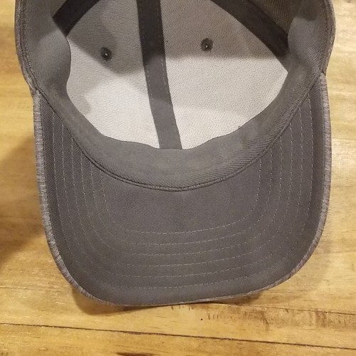 Under Armour Hat Cap Youth Kids Boys Gray Pro Fit Flex Stretch Fitted - Picture 6 of 10