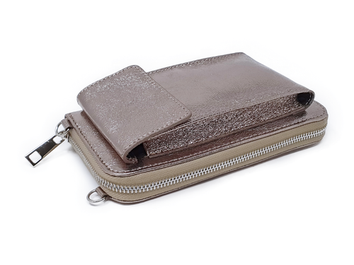 2IN1 GELDBÖRSE & SMARTPHONE HANDY TASCHE HÜLLE ITALY Umhängetasche Echt Leder - Bild 555 von 612