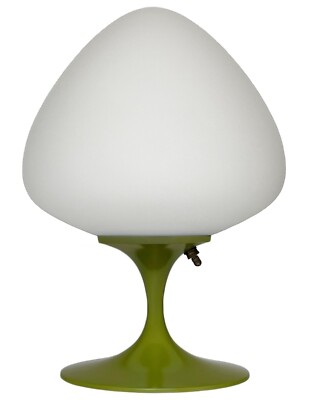 Stemlite Table Lamp by Designline in Avocado Green - Mid Century Retro Lamps