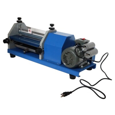 Intbuying 110V 10.6 inch Automatic Gluing Coating Machine for Paper Leather