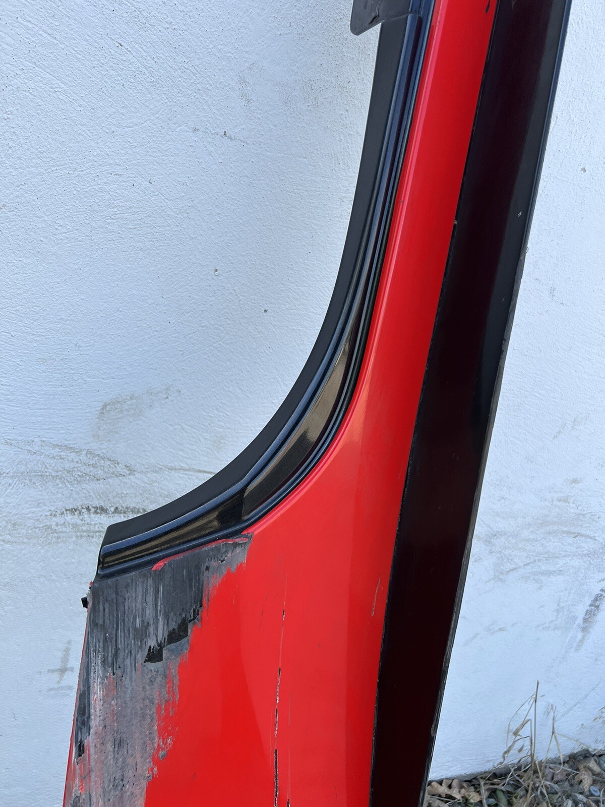 2010-2015 Ferrari 458 Right Rocker Panel Side Skirt Nero Daytona *Damage*