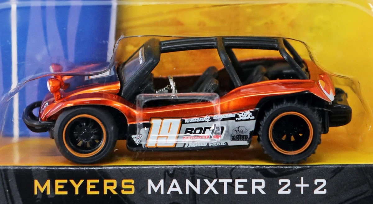 Jada Toys Meyers Manxter 2+2 VDubs Wave 3 12062-036 NRFP 2007 Burnt Orange 1:64