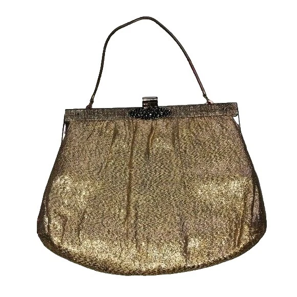 Fabric Original Vintage Evening Bags, Handbags & Cases