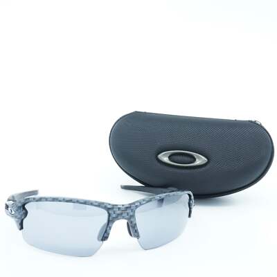 Oakley Sunglasses Flak 2.0 Oo9271 06 Carbon / Slate Mirror Asian