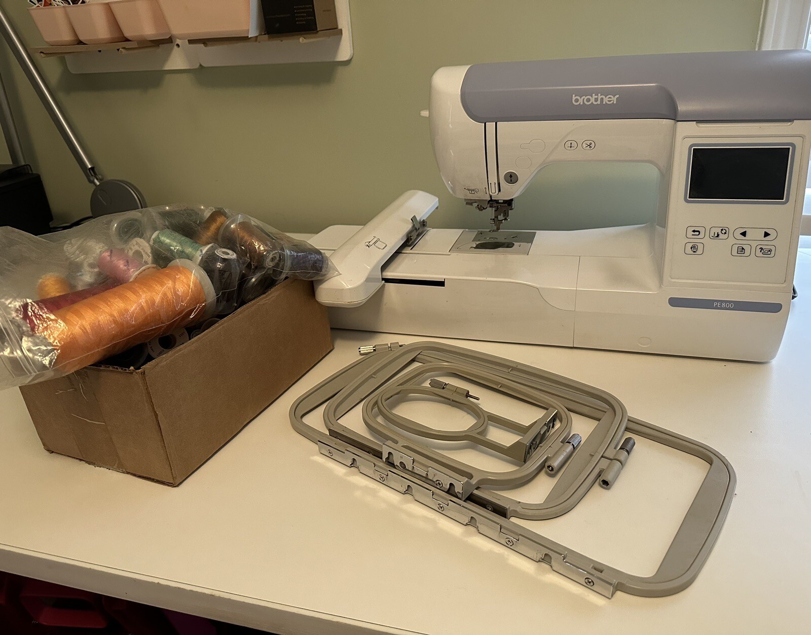 BROTHER PE800 5"x7" Embroidery Machine Bundle **LOCAL PICKUP only** eBay