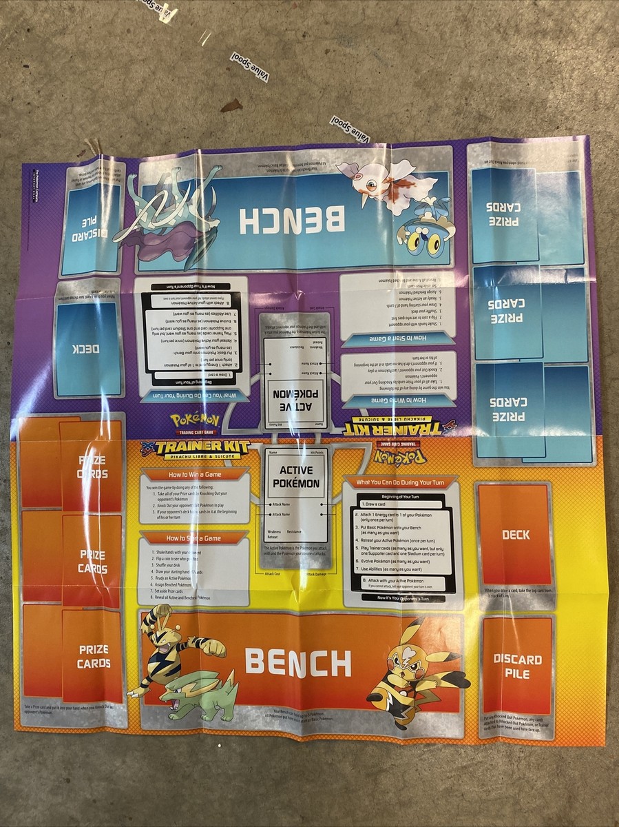 Pokemon Pikachu Libre & Suicune XY Trainer Kit Pku80105 for