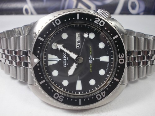 SEIKO 150M DIVERS 'TURTLE' DAY/DATE AUTOMATIC MENS WATCH 6309-7040 (SN 985394)