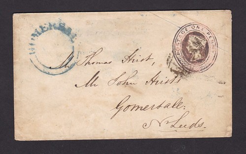 GB YORKSHIRE 1800-1904 COVERS Postmarks Postal History ..PRICED SINGLY - Picture 6 of 51