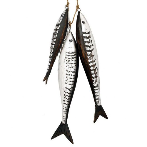 Ramo de pescado de caballa | Caballa tallada a mano por archipiélago | D164 - Imagen 4 de 5