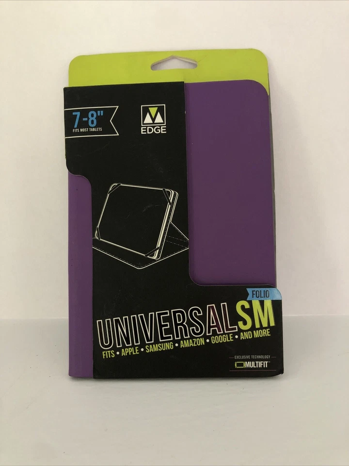 M.Edge Case For 7"-8" Universal SM Fits: Apple, Samsung, Amazon, Google  Purple  - Image 2 of 4
