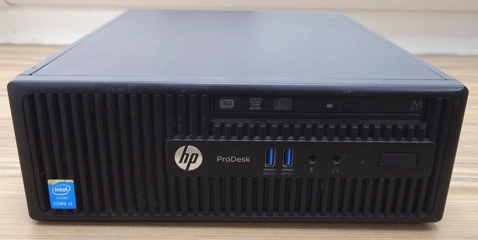 HP Prodesk 400 G2.5 SFF Small Office PC i3 4th Gen 4GB DVD RW VGA DP NO HDD - Image 3 of 4