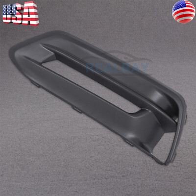 New Driver Side Fog Light Bezel For 2018-2020 Honda Accord Sedan – Black, OEM Style Replacement 2 thumbnail image