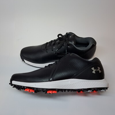 Under Armour Charged Draw RST Golf Cleats 3023728-001 Black Men's Size 9