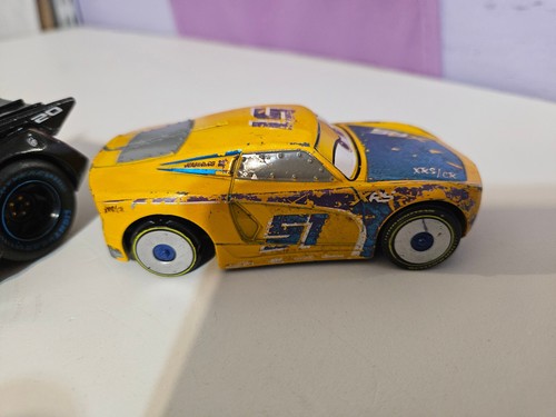 Disney Pixar XRS Lot 5 Cars McQueen Cruz Storm Mud Racers Mattel Authentic - Picture 16 of 23