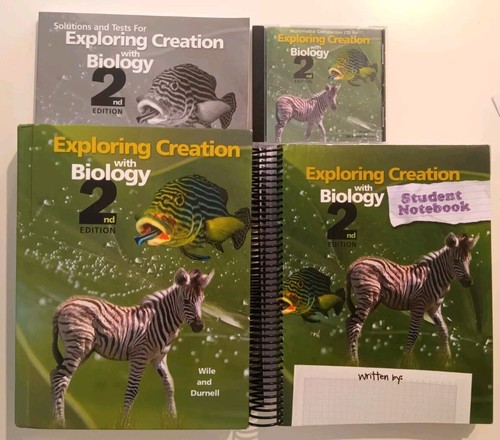 Apologia Biology 2E Textbook Solutions Manual Student Notebook Multimedia CD Set - 第 1/1 張圖片