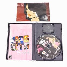 Grand Theft Auto: Vice City Sony PlayStation 2, 2002 w Manual  Poster Map