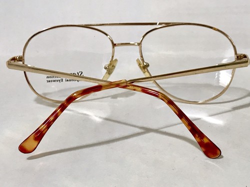 STAR COLLECTION #A0830 54mm ORO METAL GAFAS HOMBRE MARCO OFTÁLMICO #2 - Imagen 4 de 5