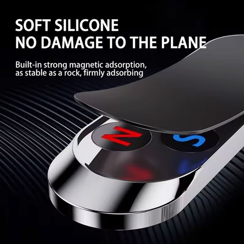Universal Magnetic Car Phone Holder Dashboard Mount Stand for iPhone Samsung GPS - Picture 6 of 8
