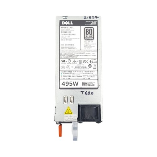 Alimentation Dell F495E-S0 495W 03GHW3 Serveur PowerEdge T620 - Photo 2/2
