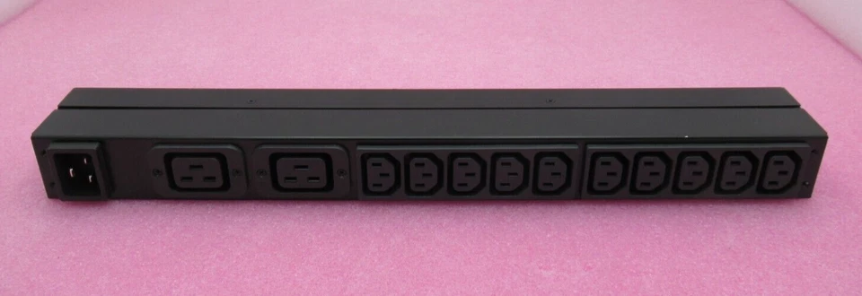 APC AP9559 Horizontal Rack Power Distribution Unit (10)C13 (2)C19 1U Rackmount - Image 2 of 4