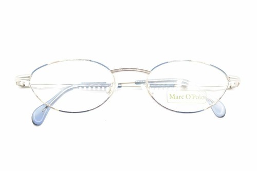 Montatura occhiali da vista Marc O Polo Metzler 3427 165 blu argento ovale nuovi - Foto 6 di 6