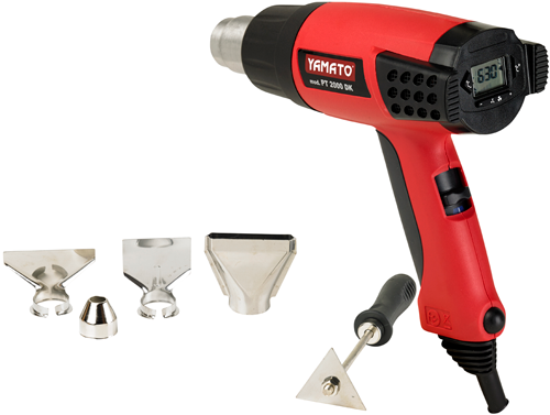 99382 PISTOLA TERMICA DISPLAY DIGITALE  2000 W YAMATO "PT 2000 DK"