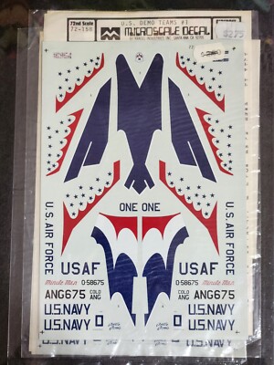 MicroScale 72-158 U.S. Demo Teams #1 Minute Men Colorado Air National Guard