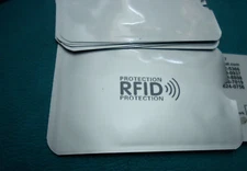 10 RFID Credit Debit ID Card Sleeve Protector Blocking Safety Shield Anti Theft^