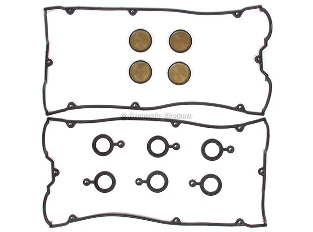 Junta de cubierta de válvula apta 91-99 Mitsubishi 3000GT Dodge Stealth & Turbo 3,0 L DOHC Foto 2 de 3