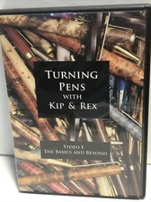 Woodturning Video DVD Turning Pens With Kip & Rex Video 1 The Basics And Beyond 