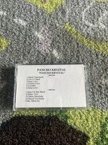 Pancho Kryztal - Self Titled PROMO Cassette Rare REGGAE Advance - Picture 1 of 4