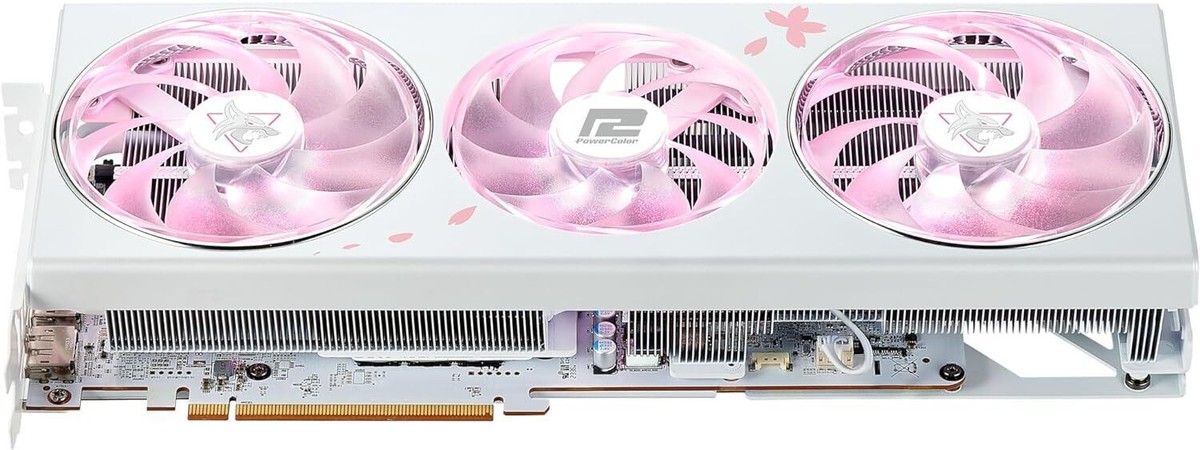 【美品】 RADEON RX7800XT Power Color Radeon RX7800XT Graphic Board GDDR6 16GB