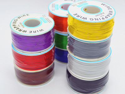 200m flexible Draht Kabel 0,05mm² extra dünnes Kabel/ Dekoderlitze cable wire