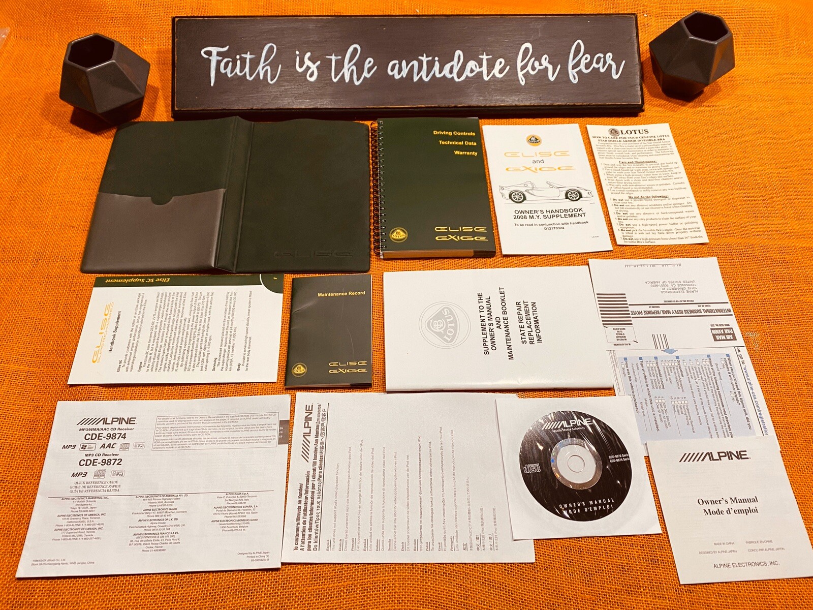 2009 2008 2007 LOTUS ELISE EXIGE OWNERS MANUAL  SERVICE BK ELISE SC SUPERCHARGED