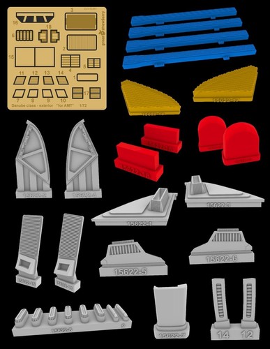 Green Strawberry 1/72 Star Trek Runabouts (Danube-class) DS9 Version (FruitPACK) - Picture 4 of 13