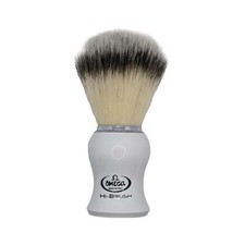 Hi-Brush Synthetic Shaving Brush 46745 - by Omega Used 