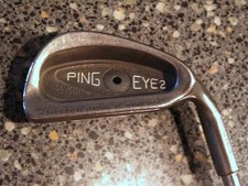 PING EYE 2 "Black Dot" Single Iron 4 Iron PING ZZ Lite Steel Shaft RH Very Good