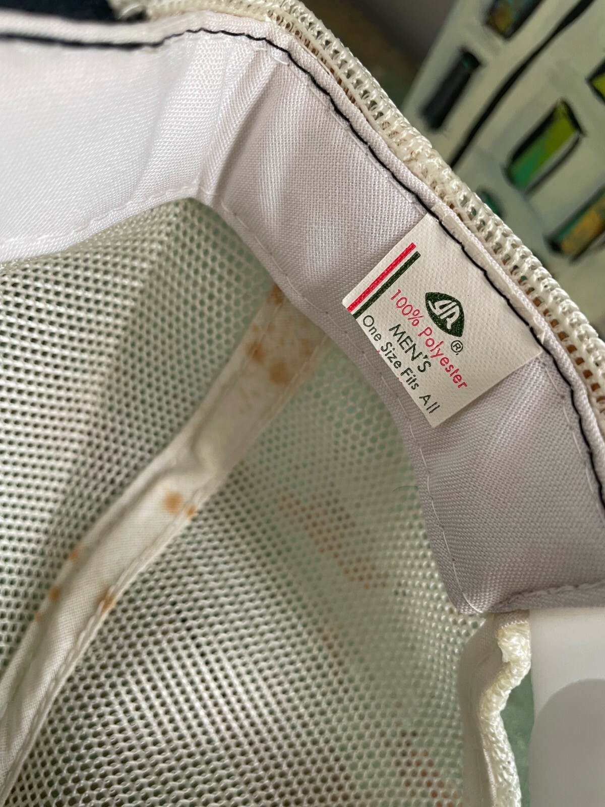 Vintage Interstate System Mesh Snapback Trucker H… - image 5