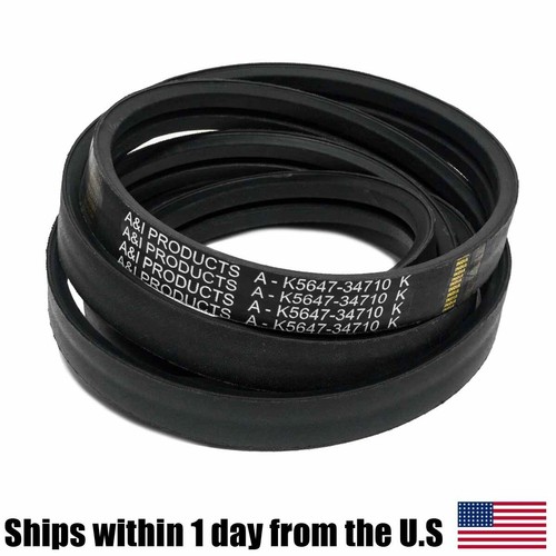 New Part) K5677-34710 Deck Belt Compatible With Kubota ZD326 ZD331 K567734710 72" Deck All Other Models In The Description - Foto 10