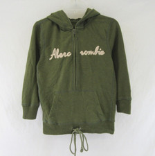 Abercrombie  Fitch Kids Half Zip Pullover Hoodie Size L A152