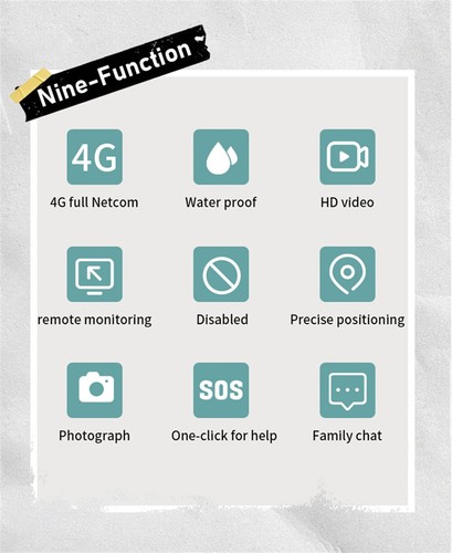 Smart Watches Child Anti-Lost 4G Video Camera Smartwatch Kids Location Track SOS - 第 12/14 張圖片