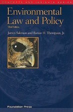 Environmental Law and Policy (Concepts and In...