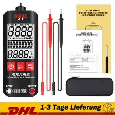 A1 Fully Automatic Anti-Burn Intelligent Digital- Multimeter SpannungsprüFer A1