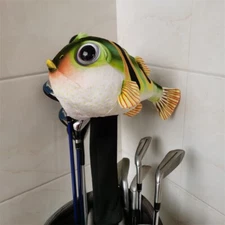 Emulational Golf Fish Driver Head Cover Plush 460cc Wood Club Headcover