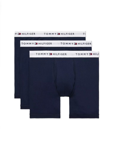 Tommy Hilfiger Cotton Classic Boxershorts 3er Pack - 09TE001 - Bild 4 von 6